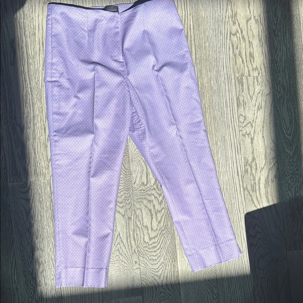 Lavender Patterned Pants - image 1